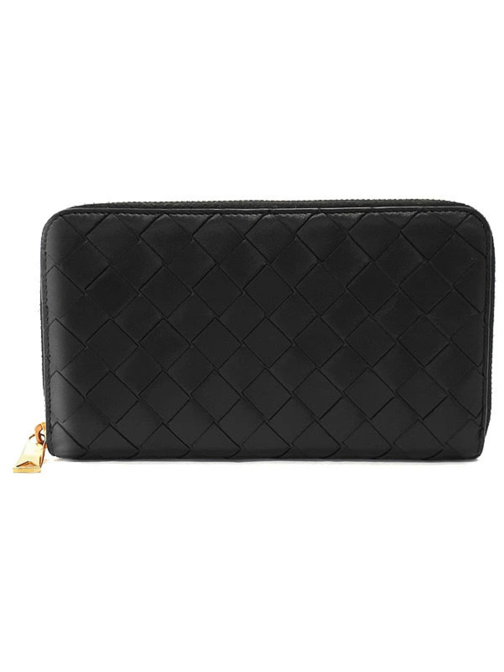 Bottega Veneta Intrecciato Zip Around Wallet Round Zipper Long